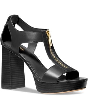 Michael Kors Michael Berkley Mid Sandals - Black