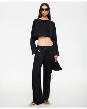 Lioness Straight-leg Pull-on Pants - White