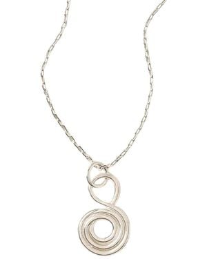 Uncommon Goods Gratitude Symbol Necklace Sterling - White