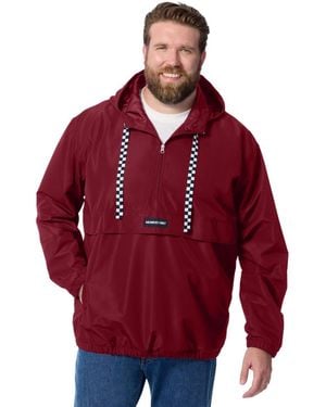 Kingsize Big & Tall Members Only Anorak - Red