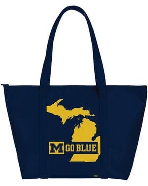 Indigo Falls Michigan Wolverines My State Weekender Tote Bag - Blue