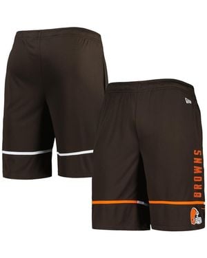 KTZ Cleveland S Combine Authentic Rusher Training Shorts - Black