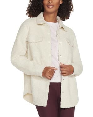 Skechers Gowalk Sherpa Shacket - Natural