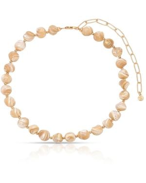 Ettika Coastal Beauty Choker Necklace - Metallic