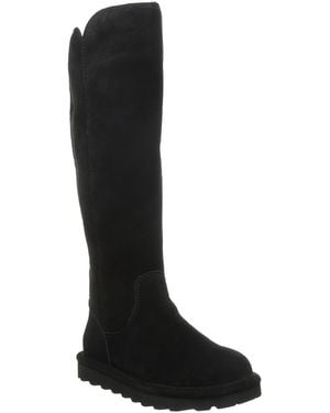 BEARPAW Gracey Round Toe Boots - Black