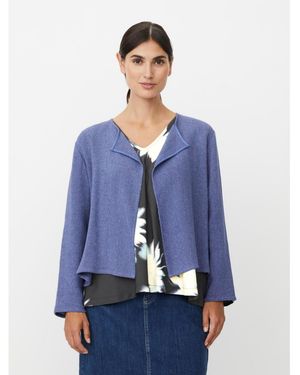 Masai Majulitta Open-front Boucle Jacket - Blue