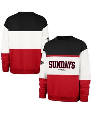 '47 Atlanta Falcons Sundays Breeze By Maximalist Sweatshirt - Red