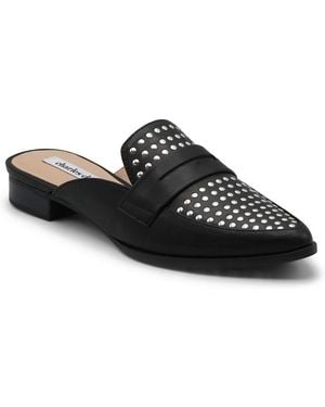 Charles David Ennis Low Heel Mule - Black