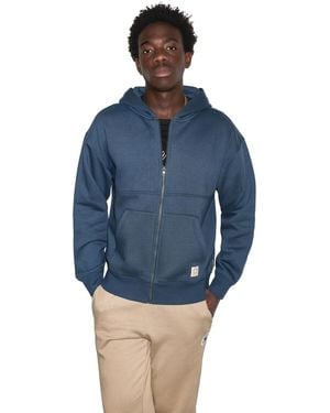 Converse Chore Cotton Relaxed-fit Hoodie - Blue