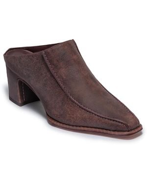 Bernardo Brynn Heeled Mule - Brown