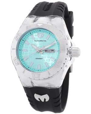 TechnoMarine Tm-122018 Cruise Quartz Turquoise Dial Watch - Blue