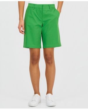 Nautica Jeans Riviera Solid Shorts - Green
