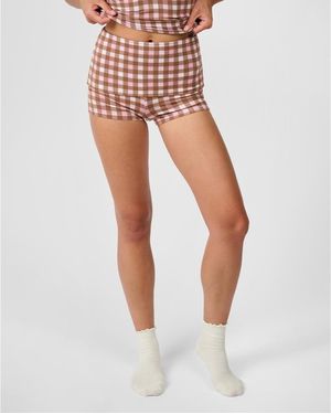 WeWoreWhat Sleep Fold-over Short - Blue