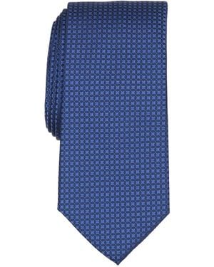 Perry Ellis Rendina Micro-pattern 3 1/8" Tie - Blue