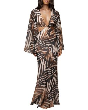 JLUXLABEL Instincts Print Maxi Dress - Multicolor