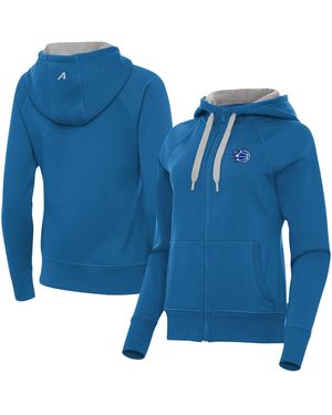 Antigua Orlando Magic New Logo Victory Full-zip Hooded Sweatshirt - Blue