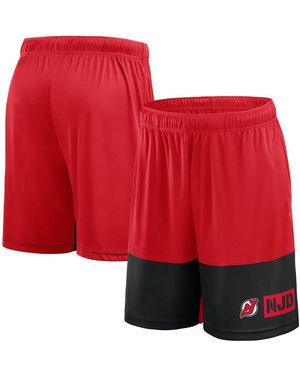 LOGO ATHLETIC New Jersey Devils Best Of The Best Shorts - Red