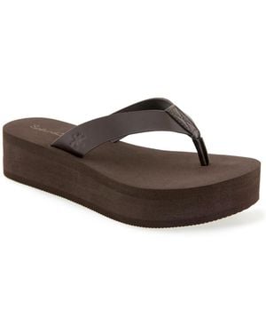 Splendid Quintana Eva Wedge Flip-flop - Brown