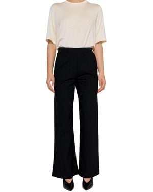 Residus Luna High-rise Wide-leg Tailored Pants - Black