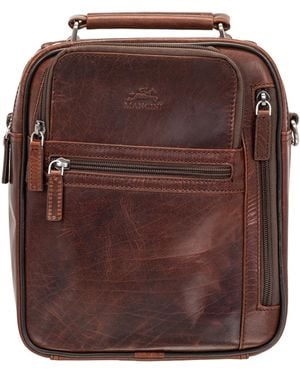 Mancini Buffalo Large Bag - Brown