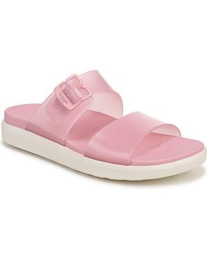 Dr. Scholls All Time Round Toe Slide Sandals - Pink