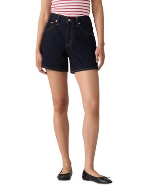 Levi's Cotton Cinch-waist Denim Shorts - Pink