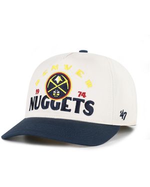 '47 Denver nuggets Arci Text Hitch Adjustable Hat - White