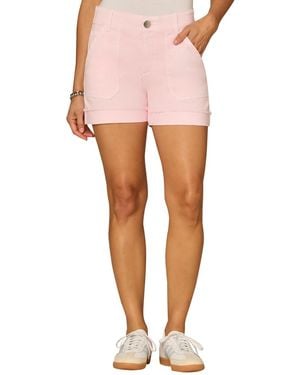 Democracy High-rise Shorts - Pink