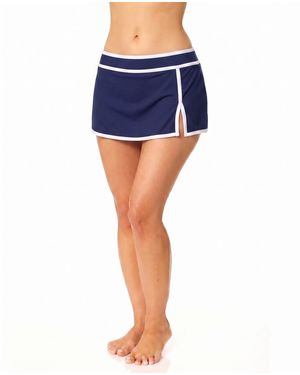 Island Escape Lux Pull-on Skirtini - Blue