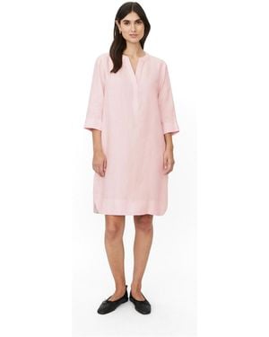 Masai Manokolo Linen Tunic Dress - Pink