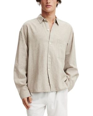 Cotton On Eli Long Sleeve Shirt - White