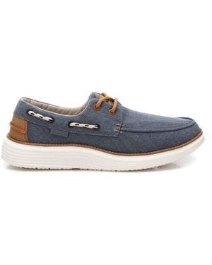 Xti Casual Comfort Boat Shoes Refresh Collection - Blue