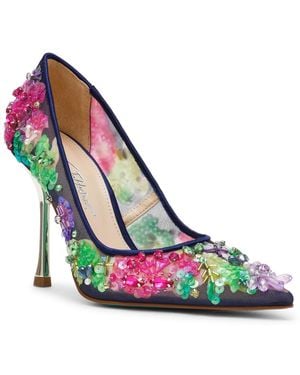 Betsey Johnson Netta Mesh Slip-on Pumps - Green