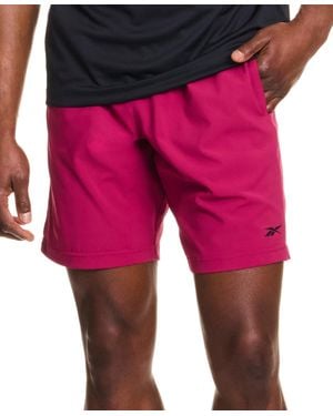 Reebok Regular-fit 9" Training Shorts - Red