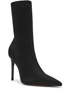 Steve Madden Midnite Pointed-toe Stiletto Dress Booties - Black