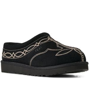 UGG Tasman Western Slip-on Slippers - Black