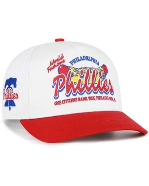 '47 White/red Philadelphia Phillies Glizzy Collection Hitch Adjustable Hat