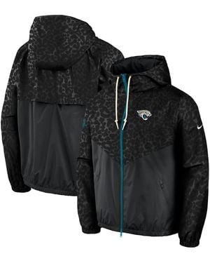 Nike Black/ Teal Jacksonville Jaguars 2026 Rivalries Collection Windrunner Full-zip Jacket