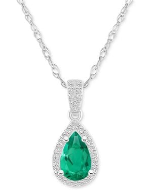 Macy's Lab-created Emerald (3/4 Ct. T.w. - Blue