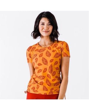 Calypsa Adele Swim Top - Orange