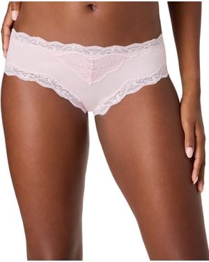 Maidenform Everyday Pretty Cheeky Low Rise Hipster Panty - White