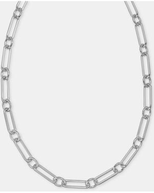 Ralph Lauren Logo toggle 16" Pendant Necklace - Metallic