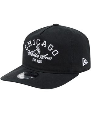 KTZ Chicago White Sox Stacked 19twenty Adjustable Hat - Black