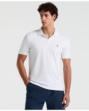 Original Penguin Daddy Short Sleeve Polo Shirt - White