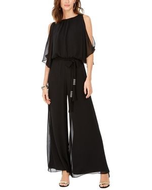 Msk Blouson Jumpsuit - Black
