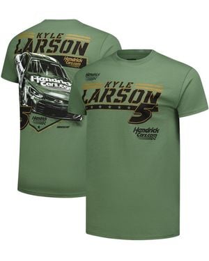 Classic Ink Kyle Larson Crewneck T-shirt - Green