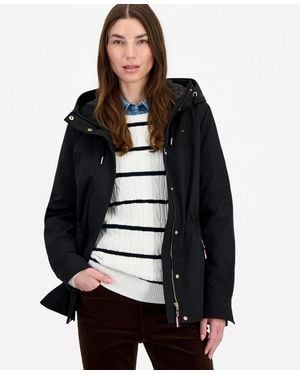 Tommy Hilfiger Zip-front Hooded Anorak Jacket - Black