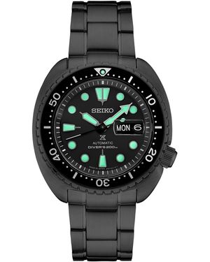 Seiko Automatic Prospex Diver -tone Stainless Steel Bracelet Watch 45mm - Gray