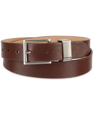 Calvin Klein Metal Loop Casual Jean Belt - Brown
