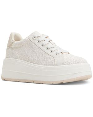 ALDO Garelia Lace-up Platform Sneakers - White